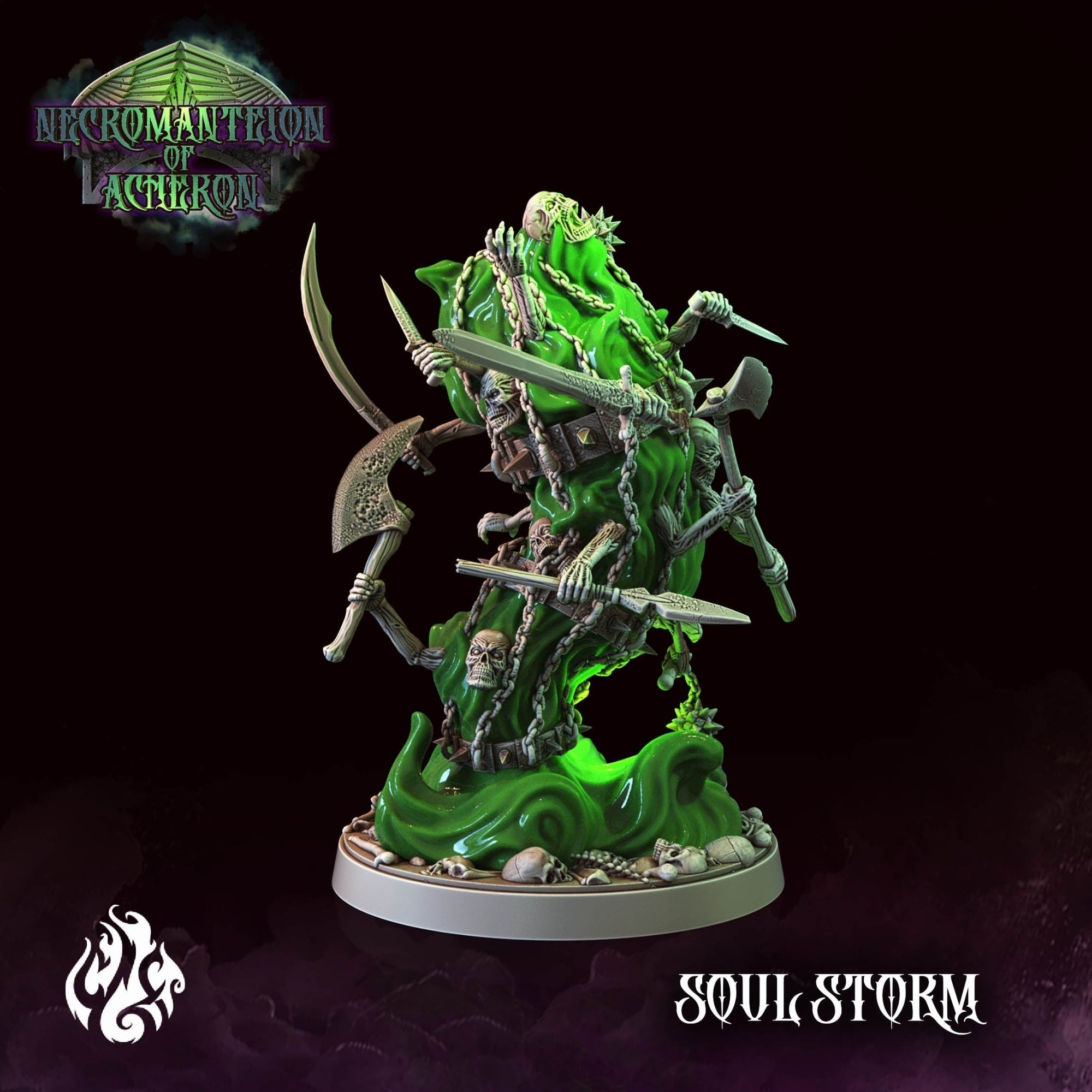 Mediocre StudiosNecromanteion of Acheron (Full Set)Tabletop Gaming Miniature