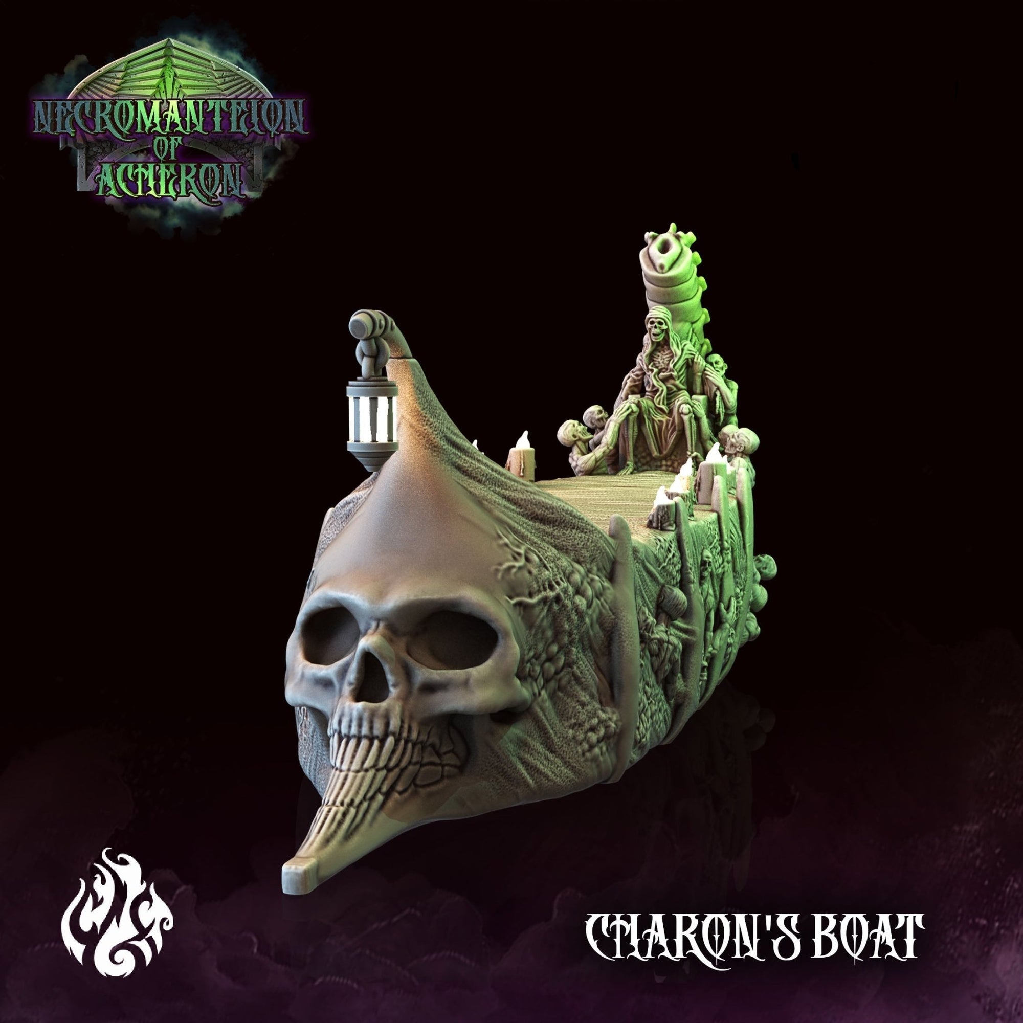 Mediocre StudiosNecromanteion of Acheron (Full Set)Tabletop Gaming Miniature