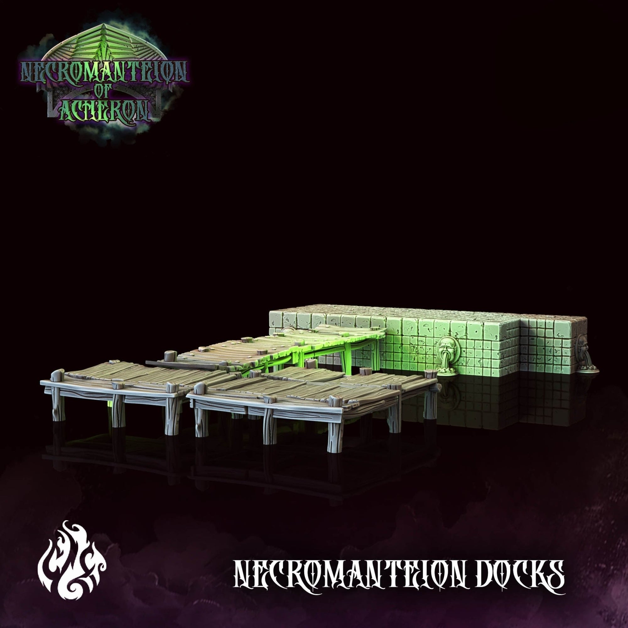 Mediocre StudiosNecromanteion of Acheron (Full Set)Tabletop Gaming Miniature