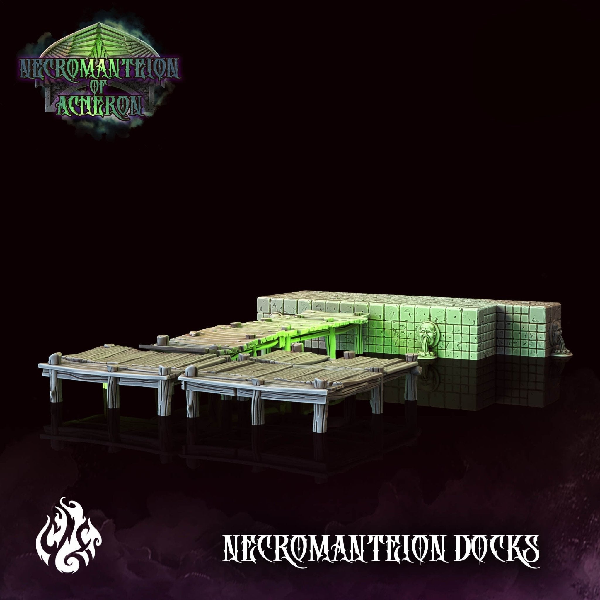 Mediocre StudiosNecromanteion of Acheron (Full Set)Tabletop Gaming Miniature