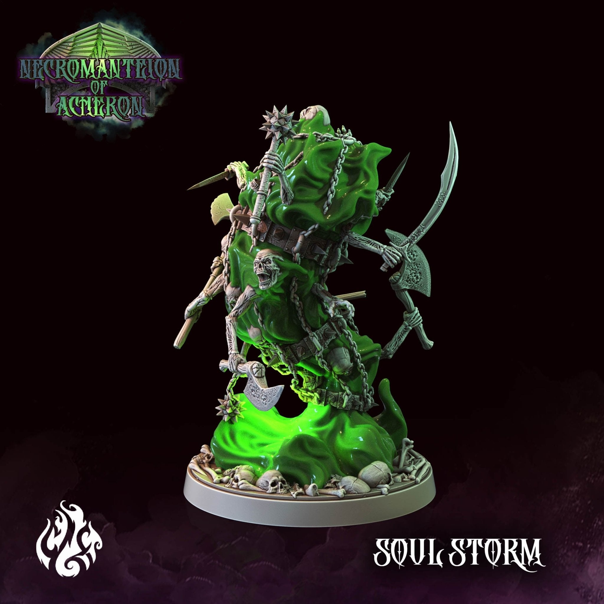 Mediocre StudiosNecromanteion of Acheron (Full Set)Tabletop Gaming Miniature
