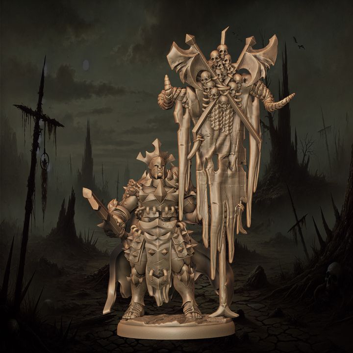 Mediocre StudiosOrc Command Group - 9 posesTabletop Gaming Miniature