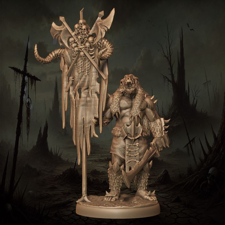 Mediocre StudiosOrc Command Group - 9 posesTabletop Gaming Miniature