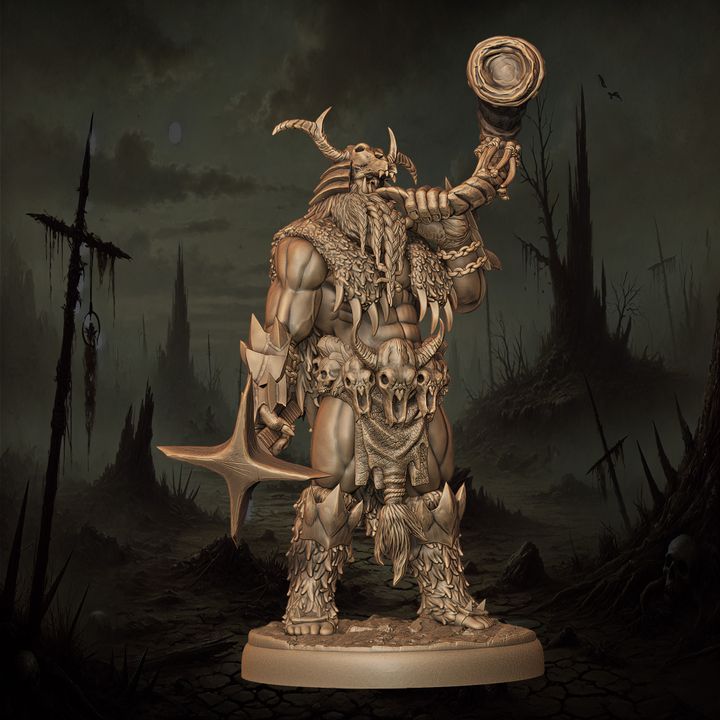 Mediocre StudiosOrc Command Group - 9 posesTabletop Gaming Miniature