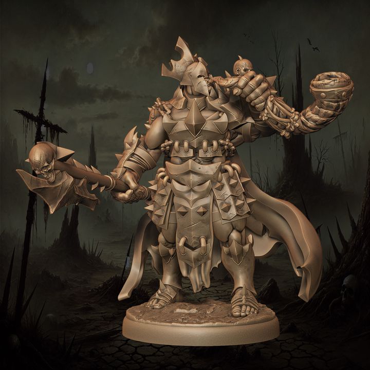 Mediocre StudiosOrc Command Group - 9 posesTabletop Gaming Miniature