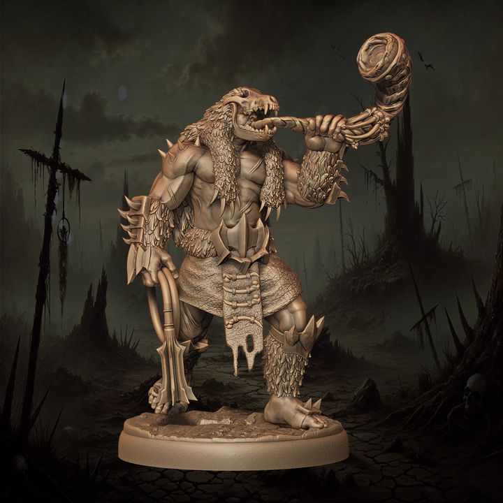 Mediocre StudiosOrc Command Group - 9 posesTabletop Gaming Miniature