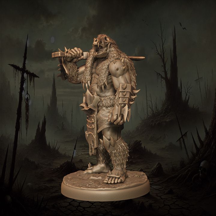 Mediocre StudiosOrc Houndmaster - 10 posesTabletop Gaming Miniature