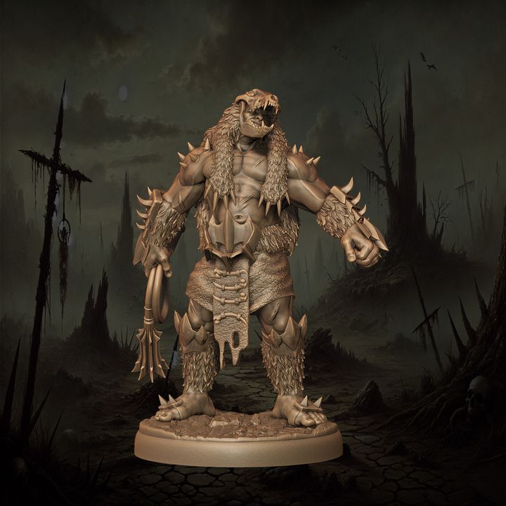 Mediocre StudiosOrc Houndmaster - 10 posesTabletop Gaming Miniature