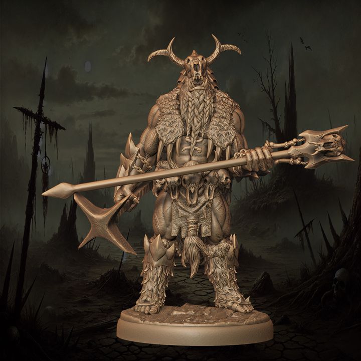 Mediocre StudiosOrc Shaman - 11 poses & 1 mountedTabletop Gaming Miniature