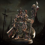 Mediocre StudiosOrc WarlordTabletop Gaming Miniature