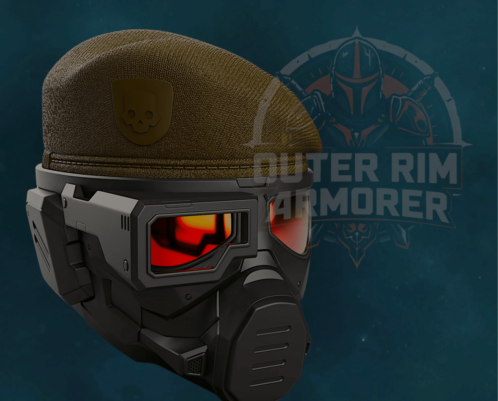 Mediocre StudiosPH - 56 Jaguar HelmetCosplay Helmet