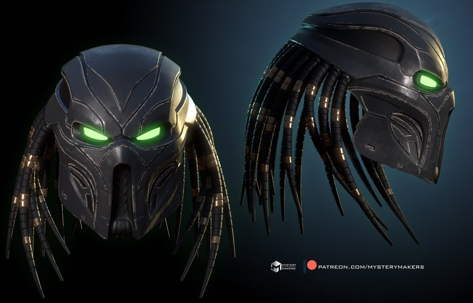 Mediocre StudiosPredator x Spawn MaskCosplay Helmet