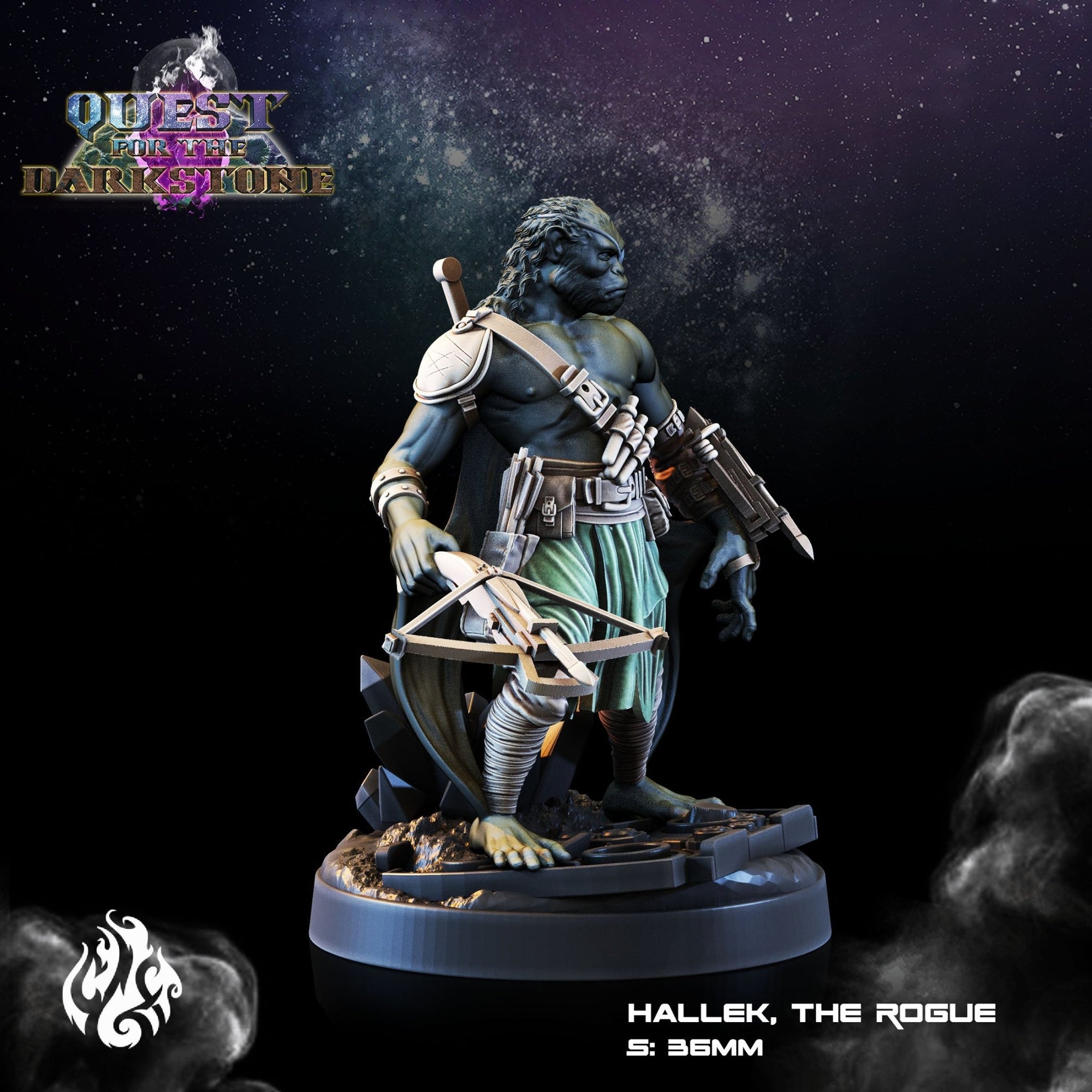 Mediocre StudiosQuest for the DarkstoneTabletop Gaming Miniature