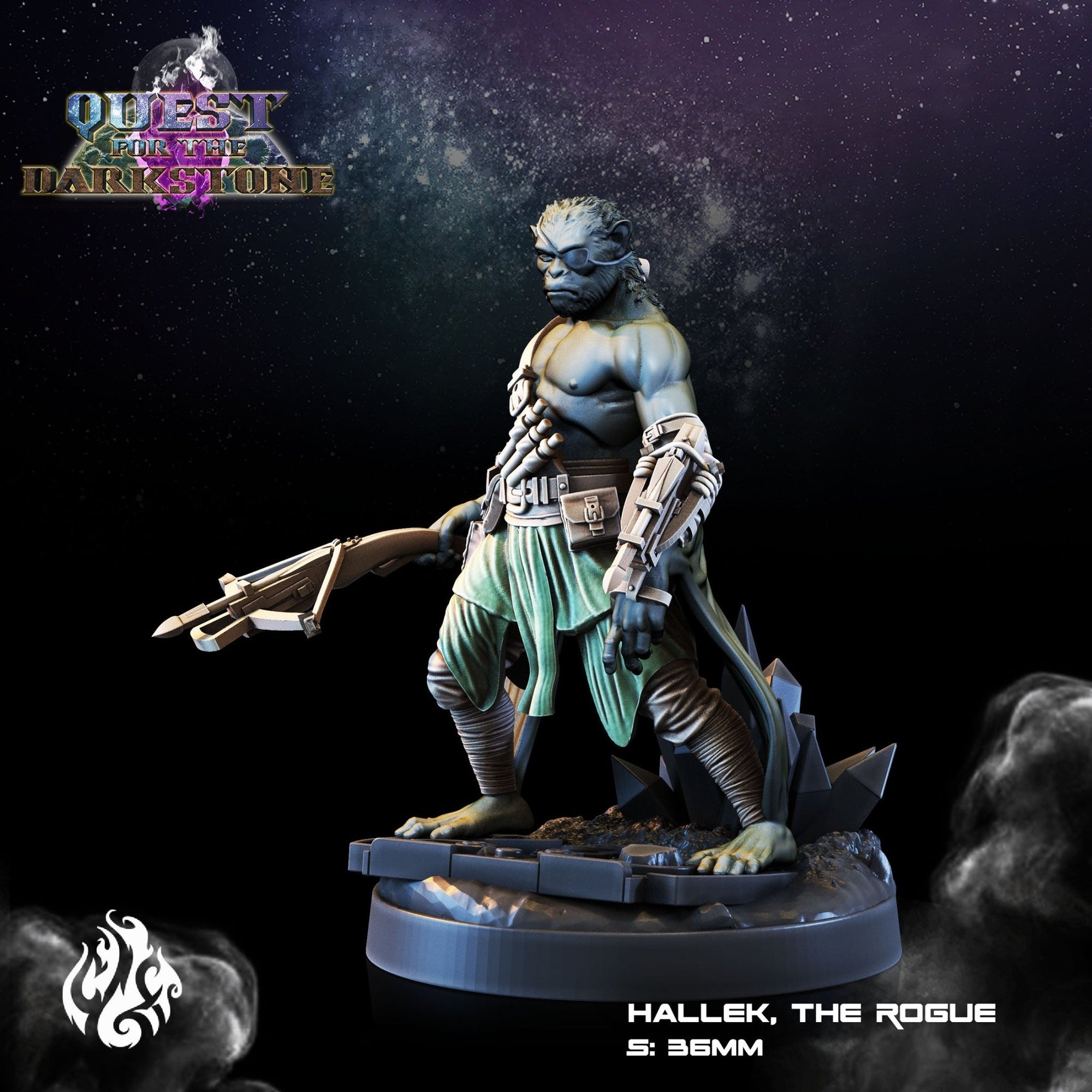 Mediocre StudiosQuest for the DarkstoneTabletop Gaming Miniature
