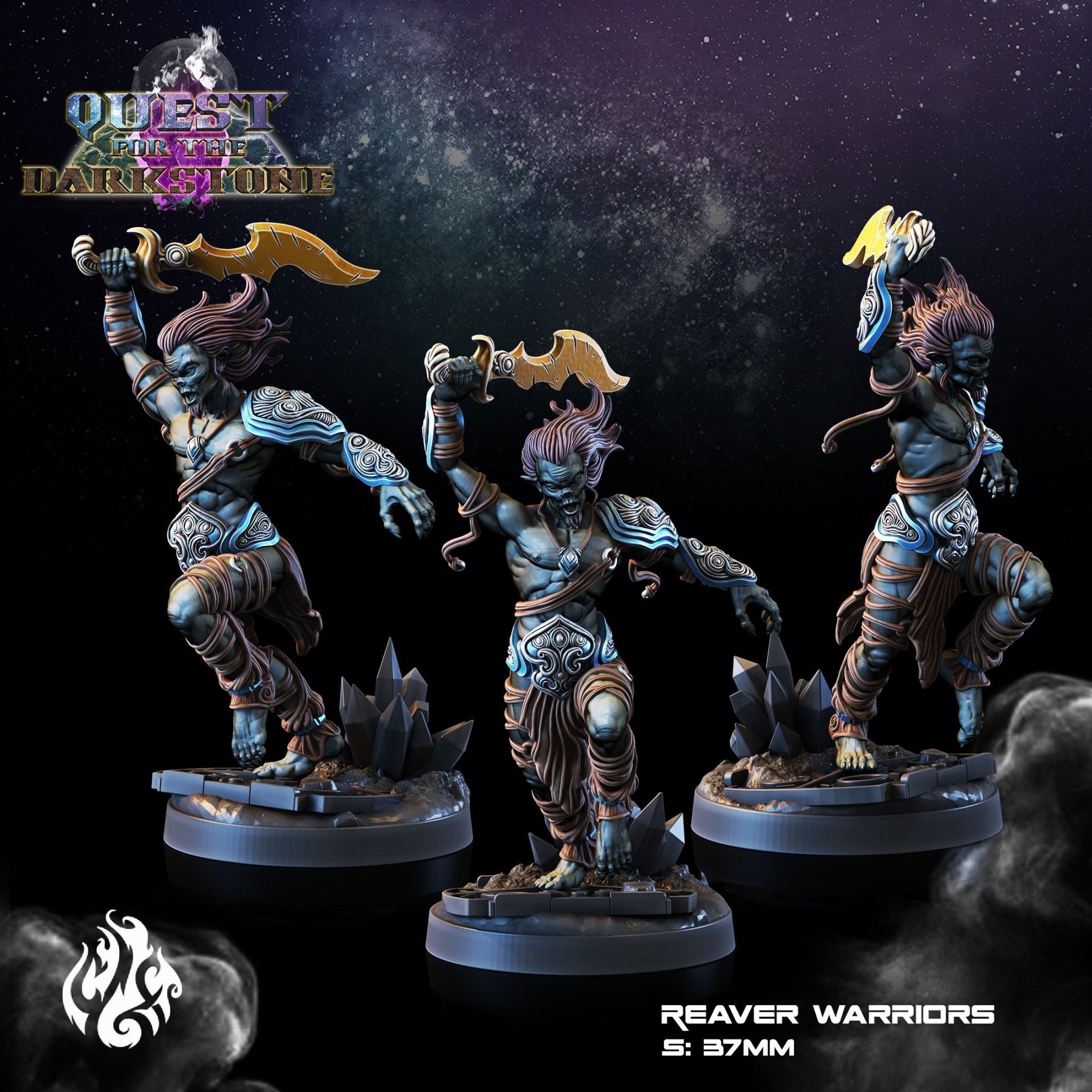 Mediocre StudiosQuest for the DarkstoneTabletop Gaming Miniature