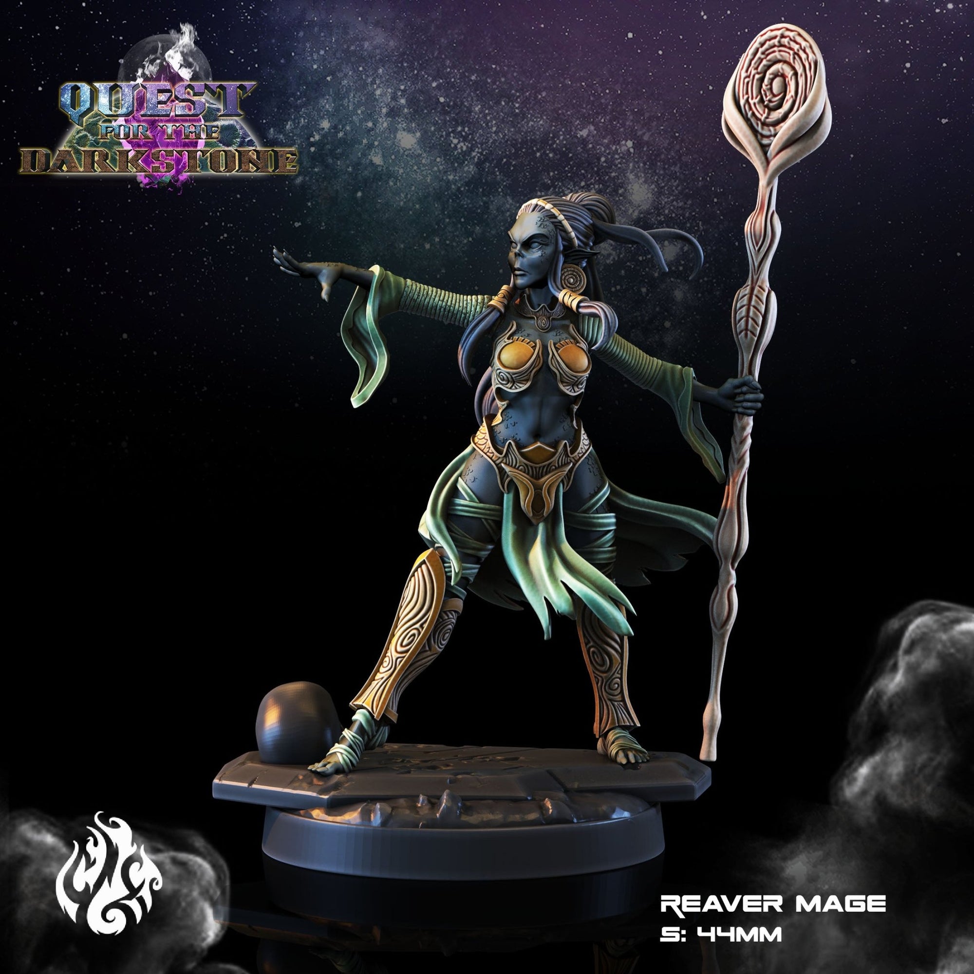 Mediocre StudiosQuest for the DarkstoneTabletop Gaming Miniature