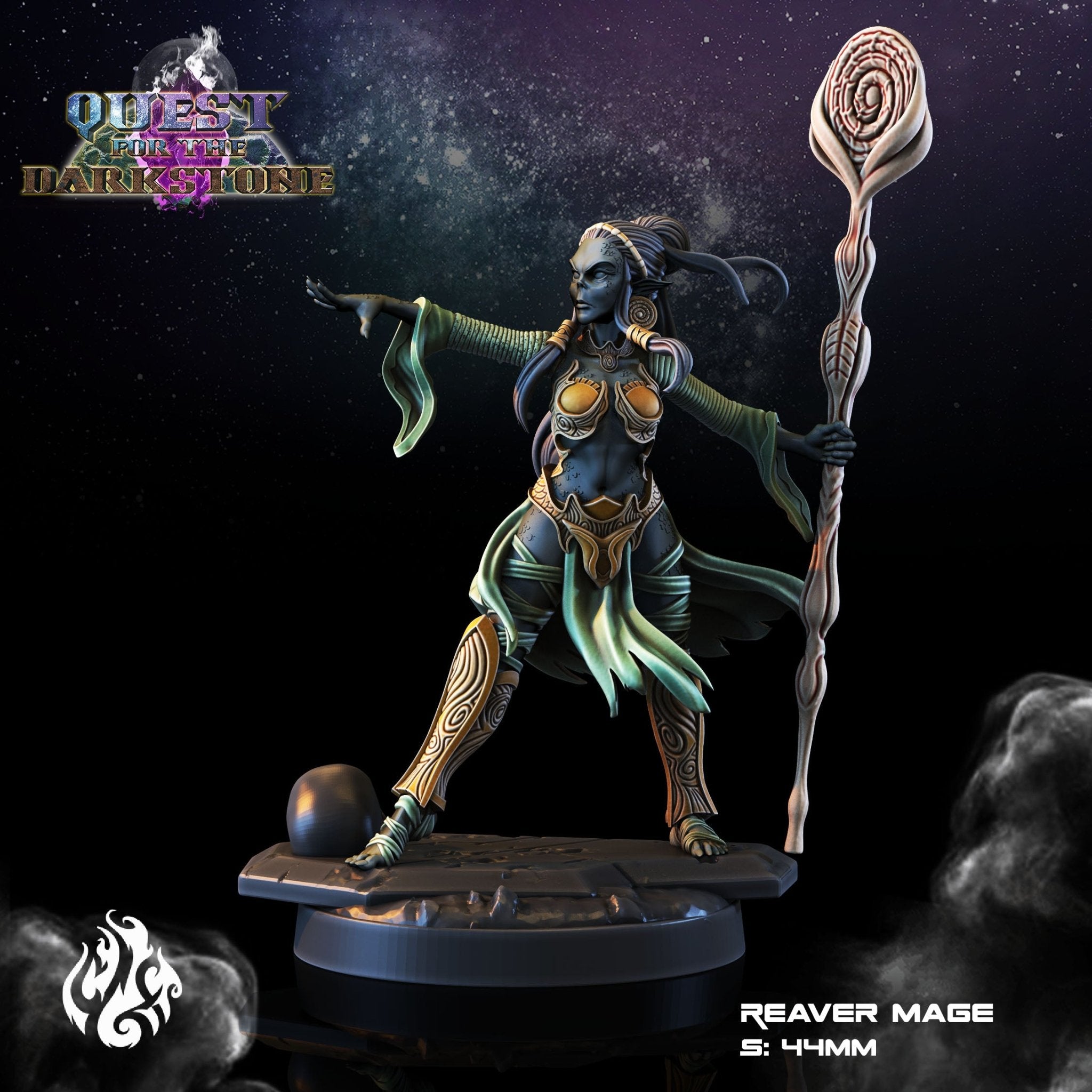 Mediocre StudiosQuest for the DarkstoneTabletop Gaming Miniature