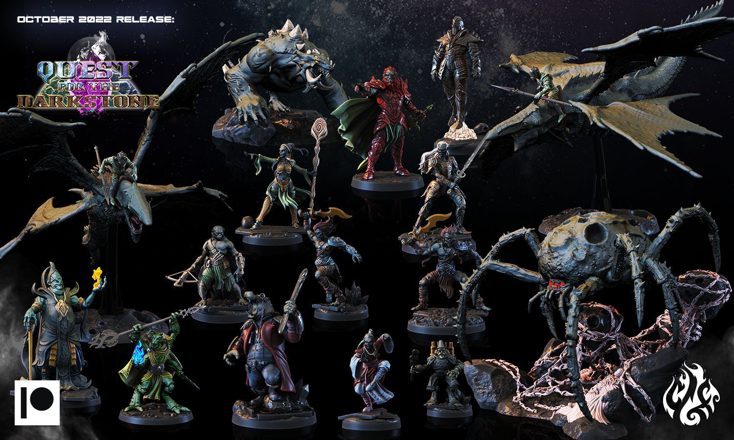 Mediocre StudiosQuest for the DarkstoneTabletop Gaming Miniature