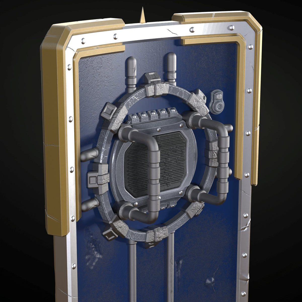 Mediocre StudiosRelic Sword & Shield (.stl)3D Model STL