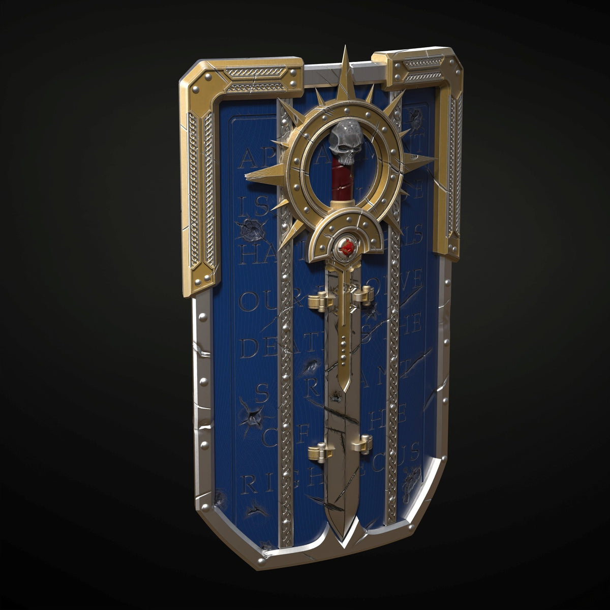 Mediocre StudiosRelic Sword & Shield (.stl)3D Model STL