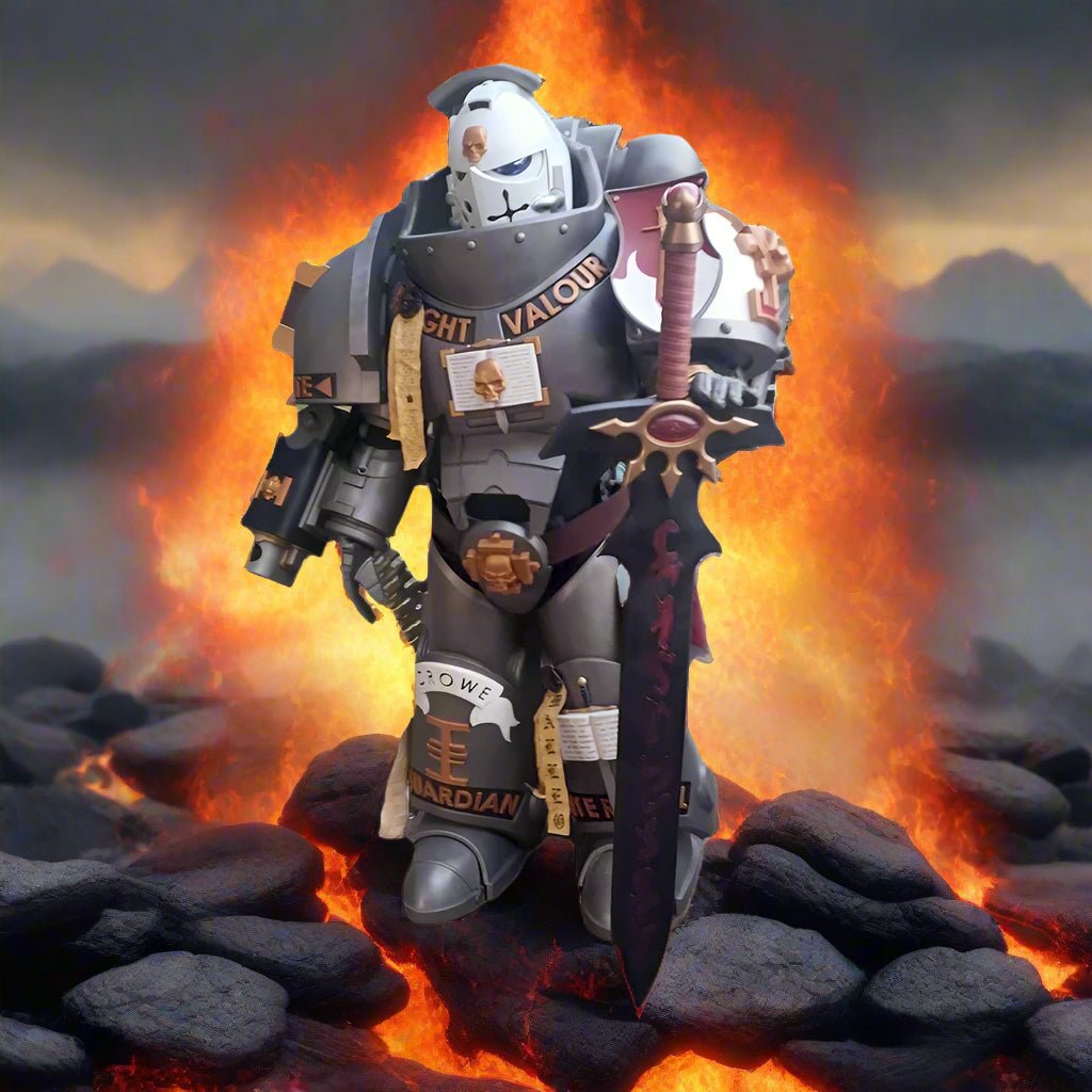 Mediocre StudiosSilver Squires - Warden Full Armor SetCosplay