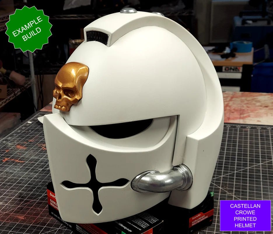 Mediocre StudiosSilver Squires Warden - HelmetCosplay Helmet