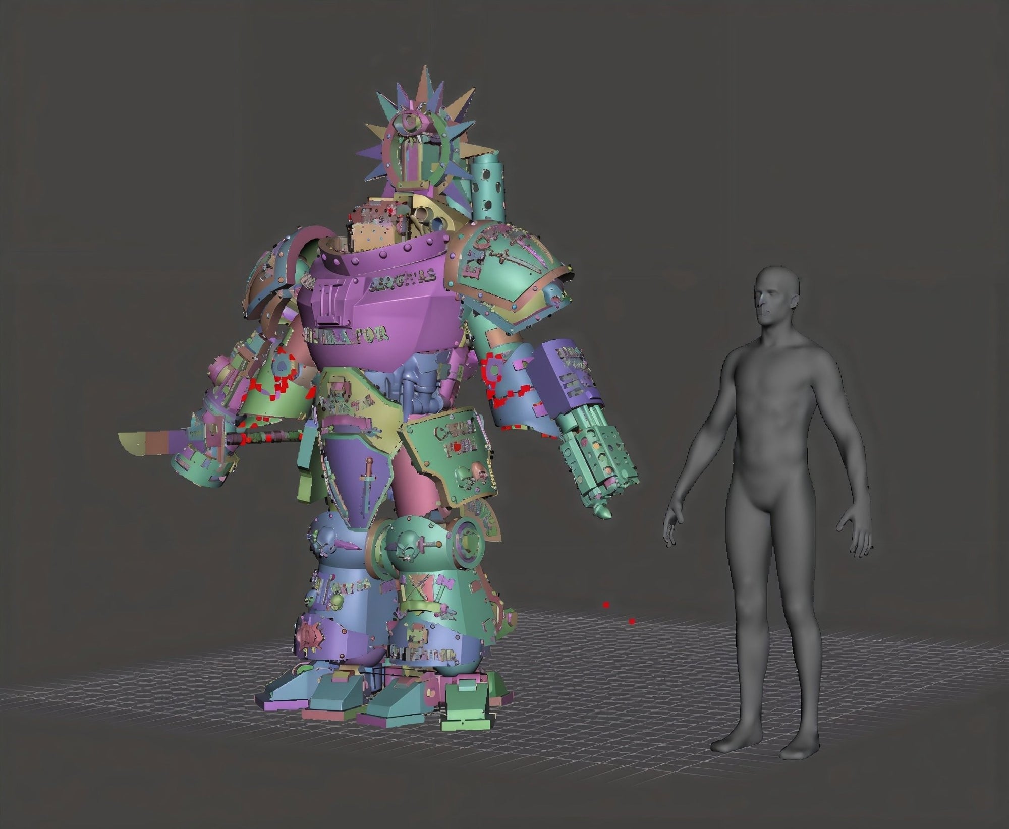 Mediocre StudiosSilver Warden Demon Slayer Dread WalkerCosplay