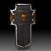 Mediocre StudiosSkull & Bones Shield (.stl)3D Model STL