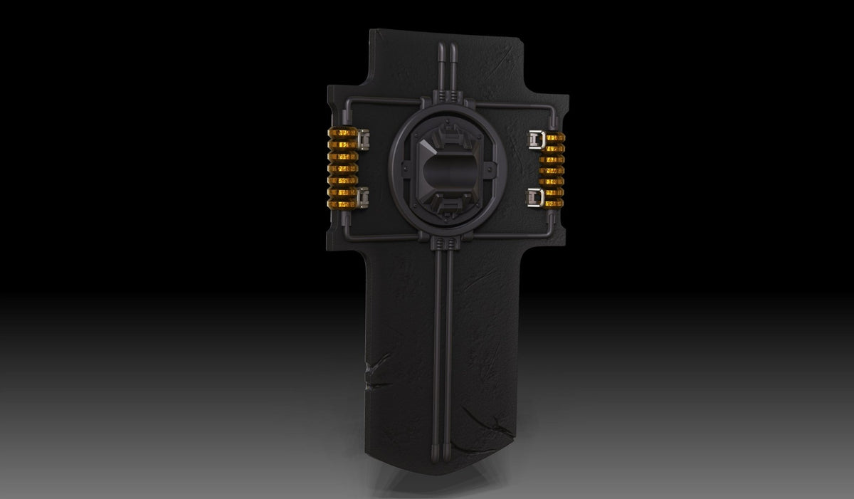 Mediocre StudiosSkull & Bones Shield (.stl)3D Model STL