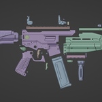 Mediocre StudiosSMG-32 ReprimandProps