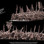 Mediocre StudiosSnagspit Goblin Stingers Battle - Ready regimentTabletop Gaming Miniature