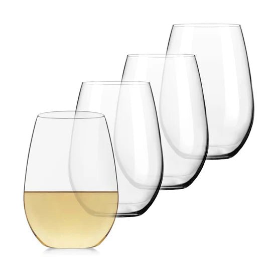 Mediocre StudiosStemless Wine Glasses 20ozLaser Engraved