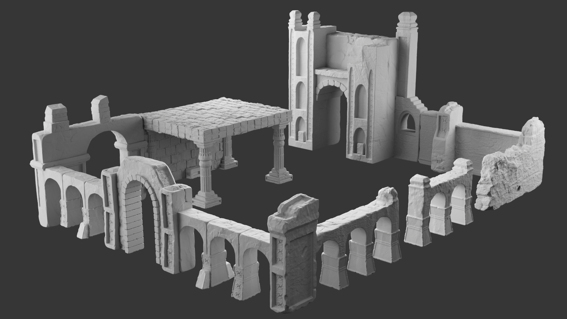 Mediocre StudiosTemple Fortress BaseTabletop Gaming