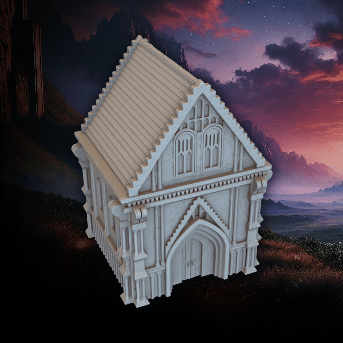 Mediocre StudiosThe Cathedral of Faith Dice TowerDice Tower