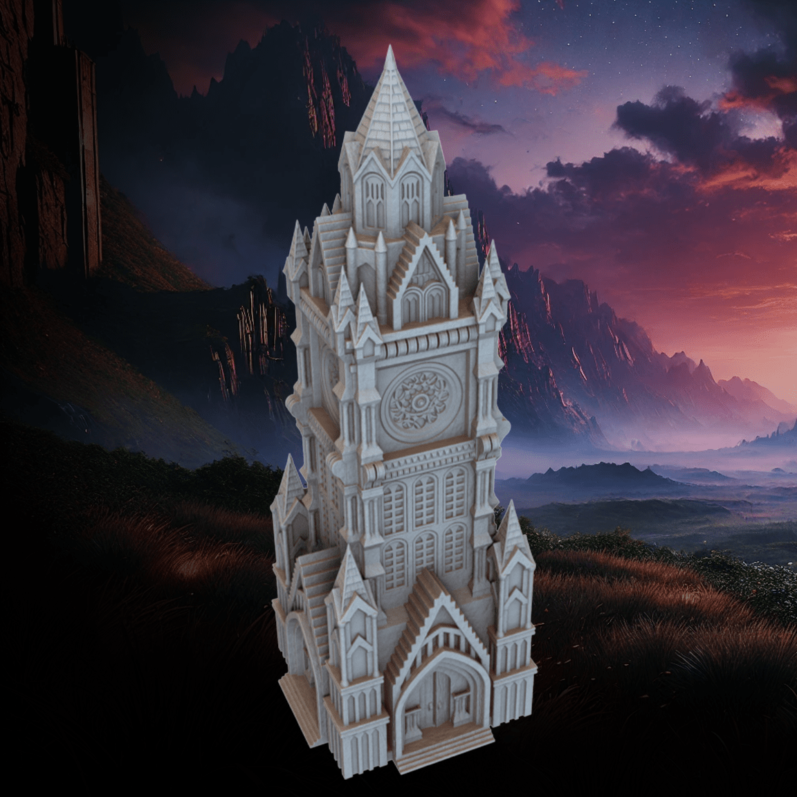 Mediocre StudiosThe Cathedral of Faith Dice TowerDice Tower