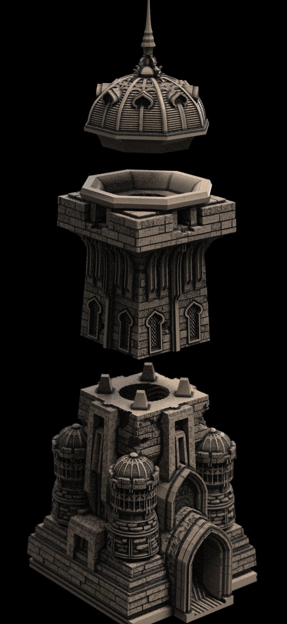 Mediocre StudiosThe Fortress - Dice TowerTabletop Gaming