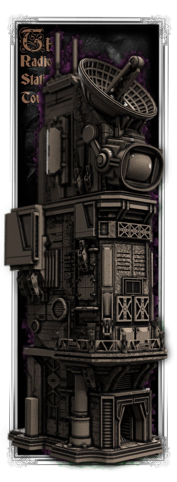 Mediocre StudiosThe Radio Tower - Dice TowerTabletop Gaming