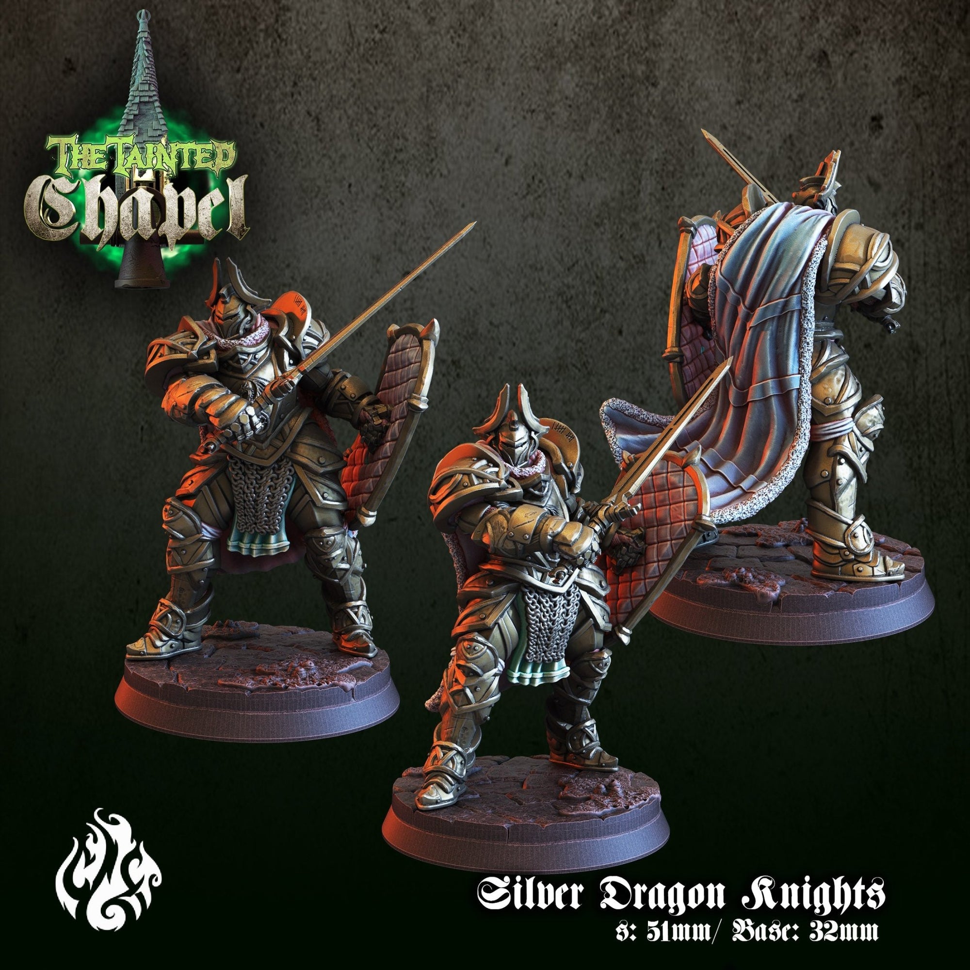 Mediocre StudiosThe Tainted ChapelTabletop Gaming Miniature