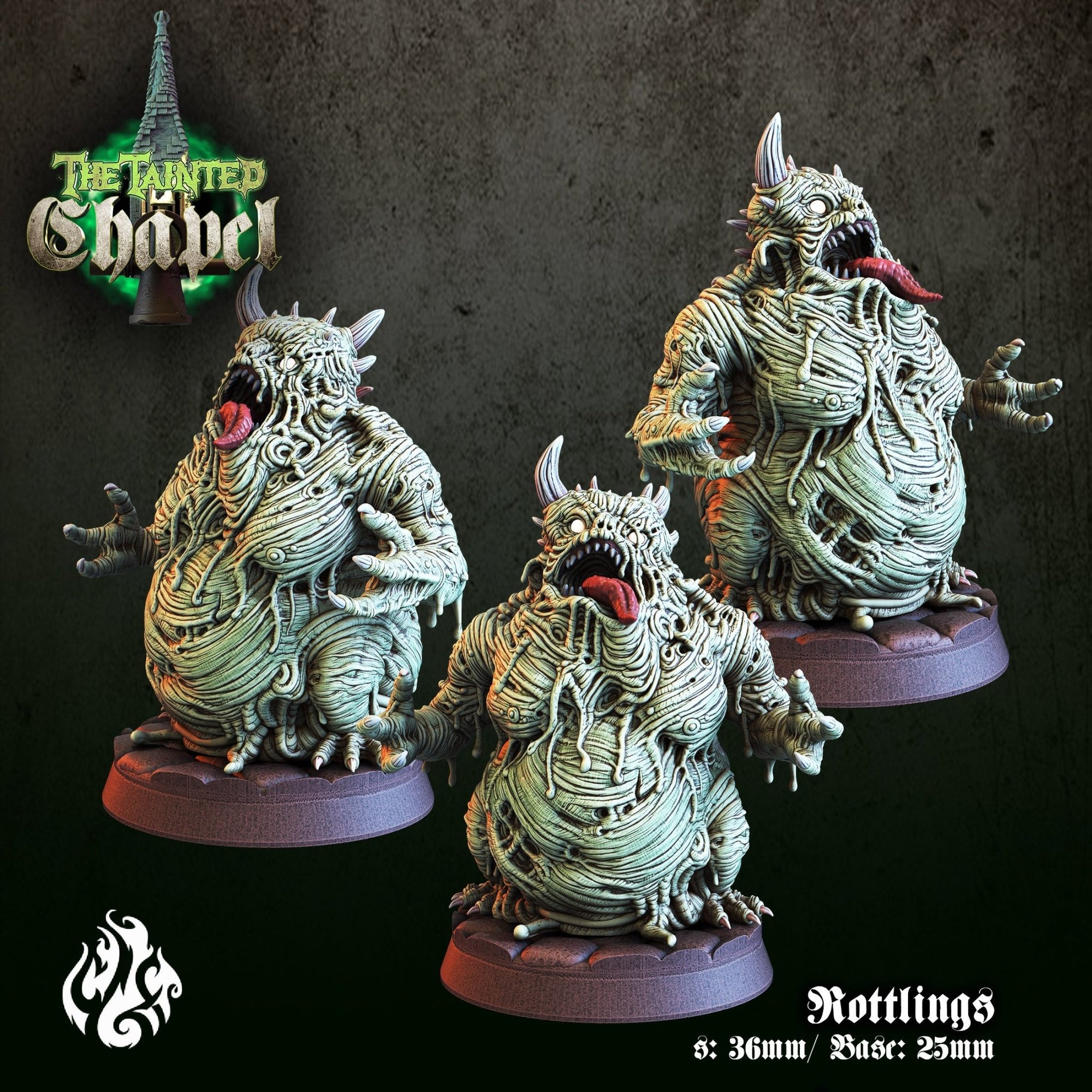 Mediocre StudiosThe Tainted ChapelTabletop Gaming Miniature