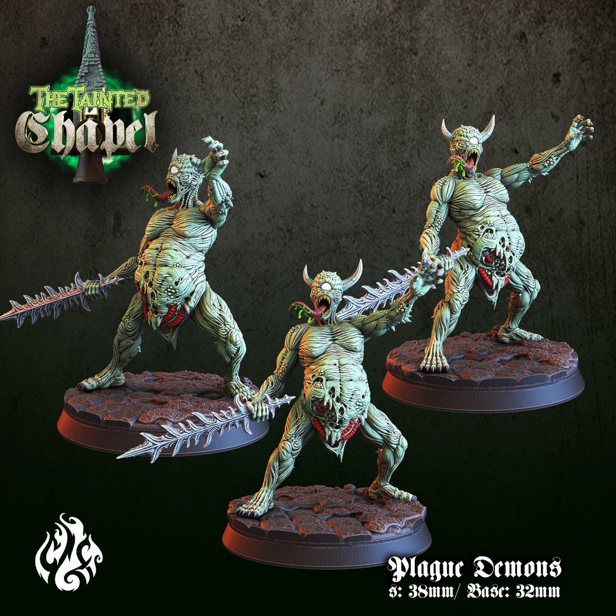 Mediocre StudiosThe Tainted ChapelTabletop Gaming Miniature