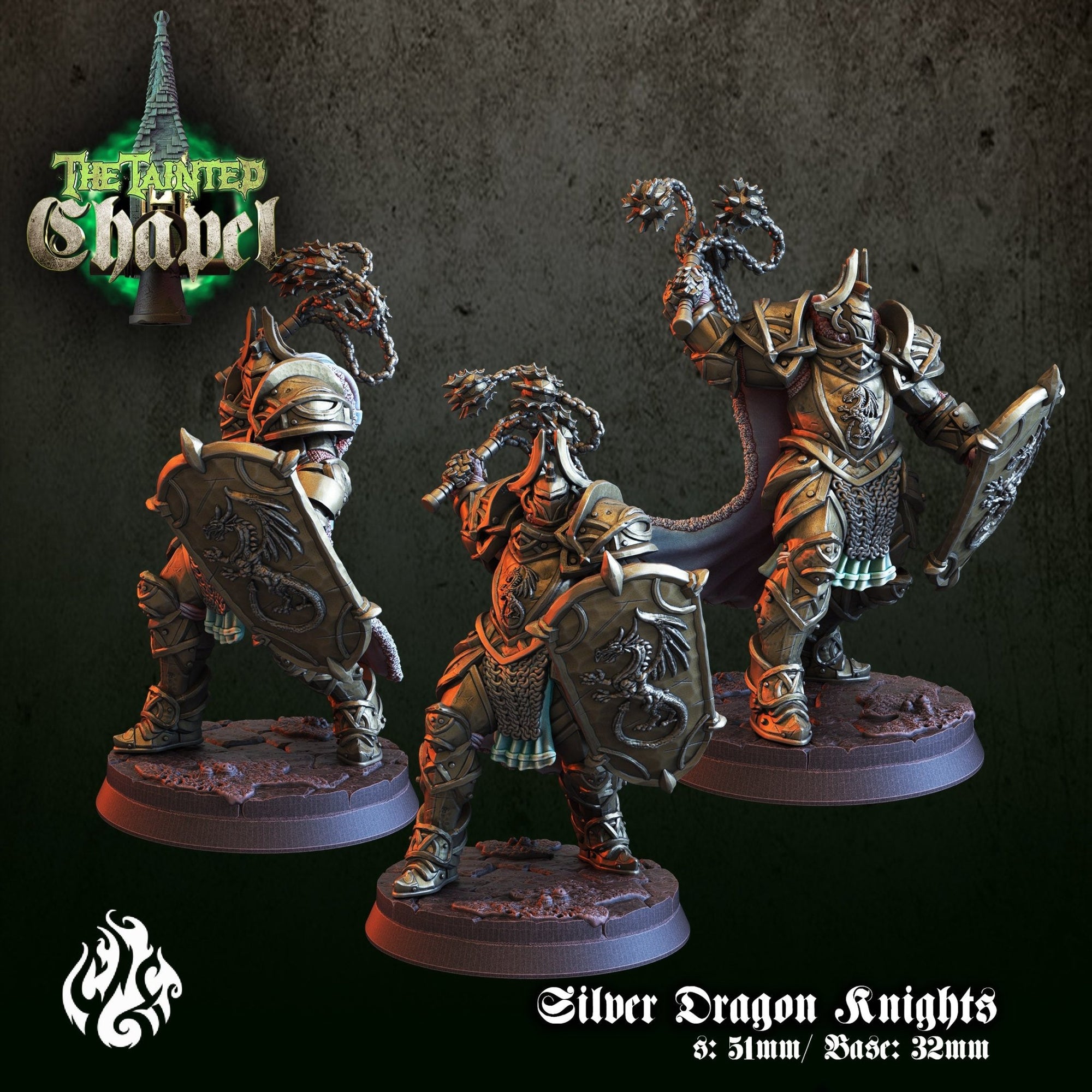 Mediocre StudiosThe Tainted ChapelTabletop Gaming Miniature