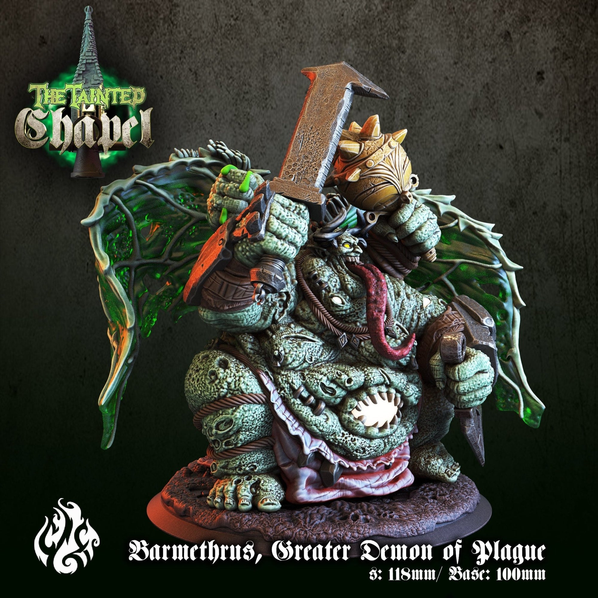 Mediocre StudiosThe Tainted ChapelTabletop Gaming Miniature