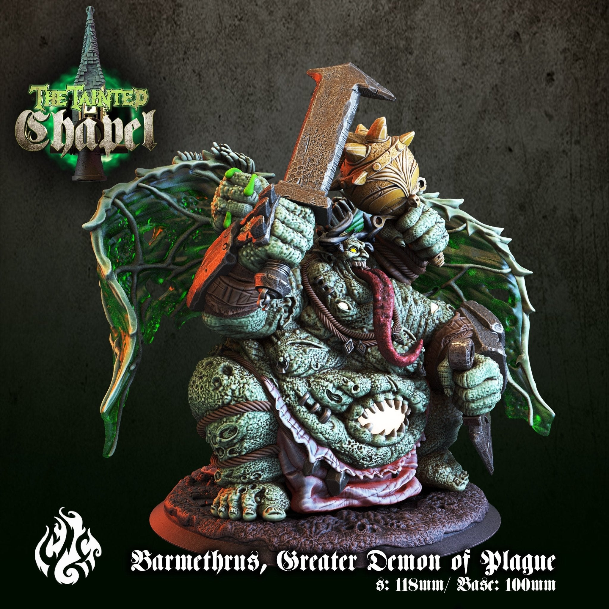 Mediocre StudiosThe Tainted ChapelTabletop Gaming Miniature