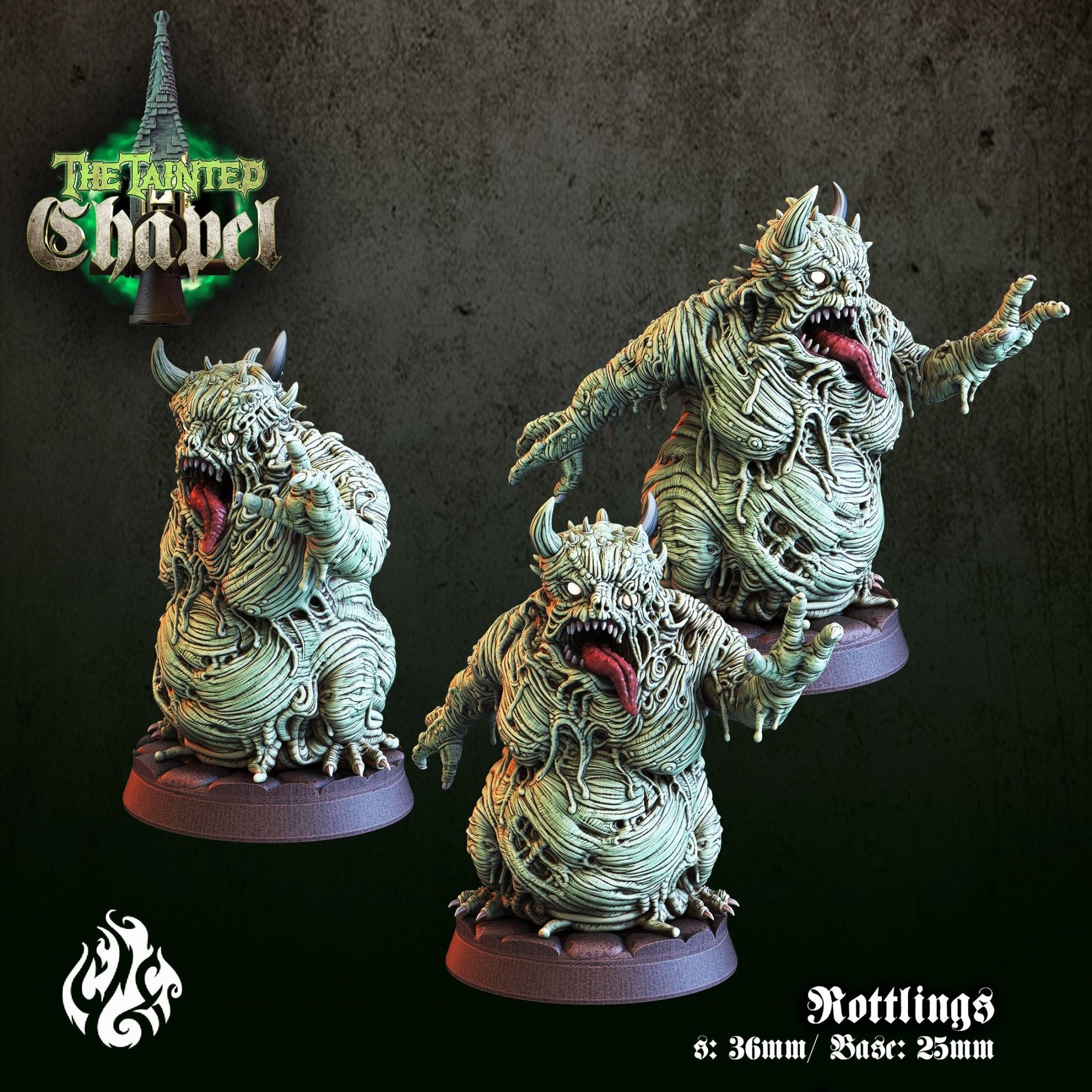 Mediocre StudiosThe Tainted ChapelTabletop Gaming Miniature