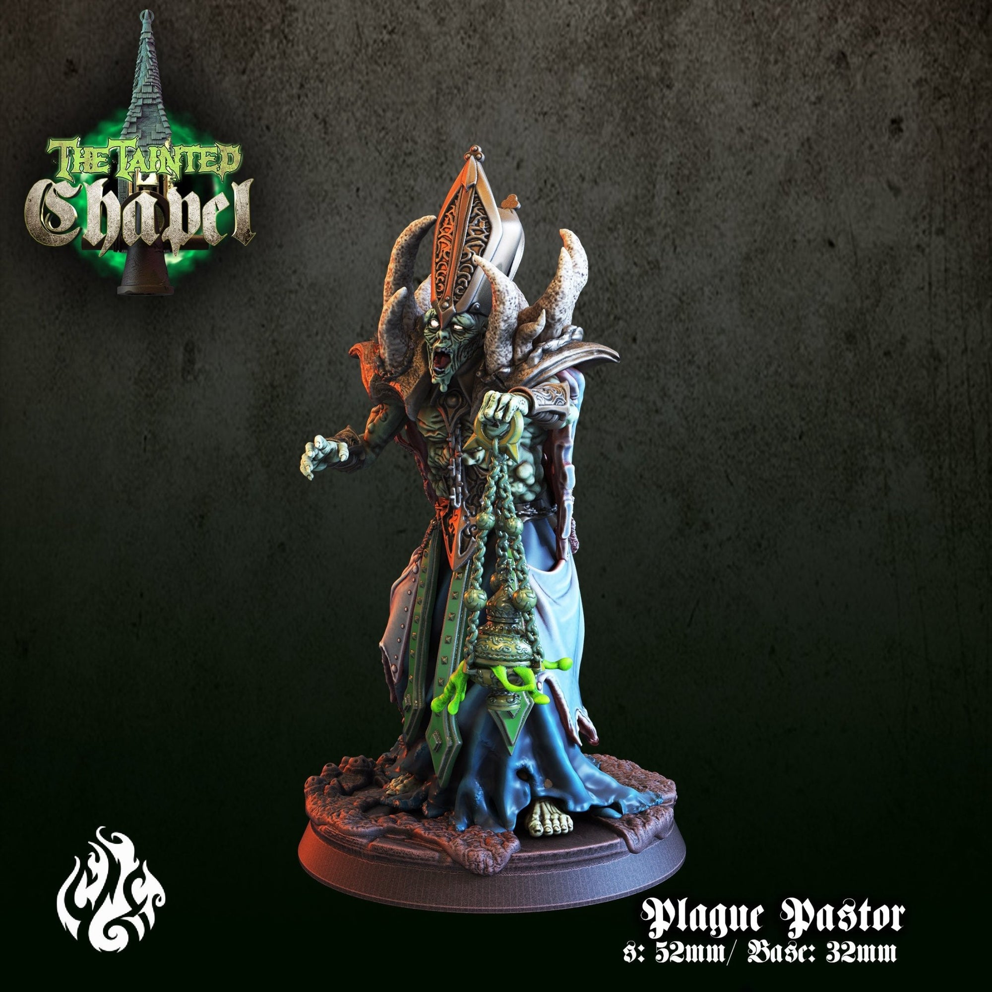 Mediocre StudiosThe Tainted ChapelTabletop Gaming Miniature