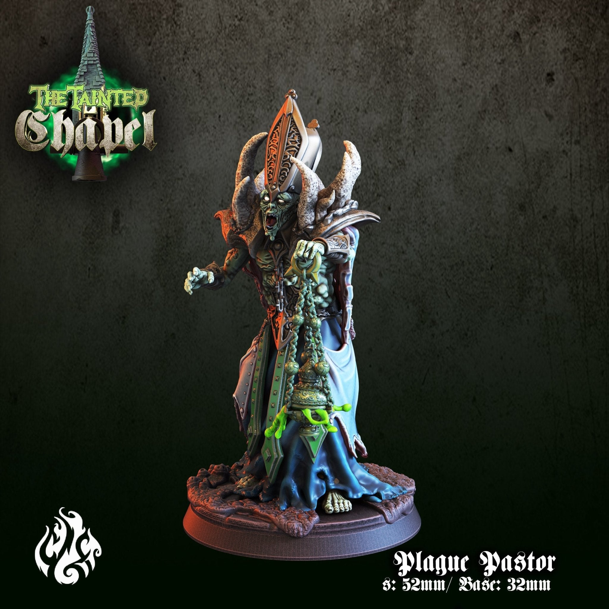 Mediocre StudiosThe Tainted ChapelTabletop Gaming Miniature