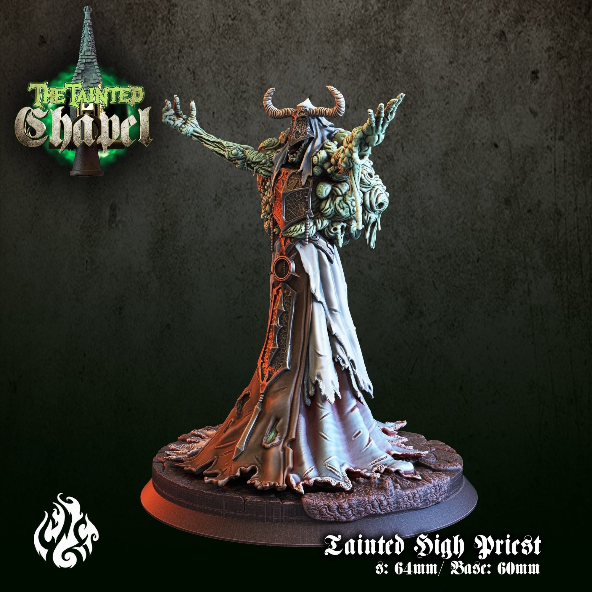 Mediocre StudiosThe Tainted ChapelTabletop Gaming Miniature