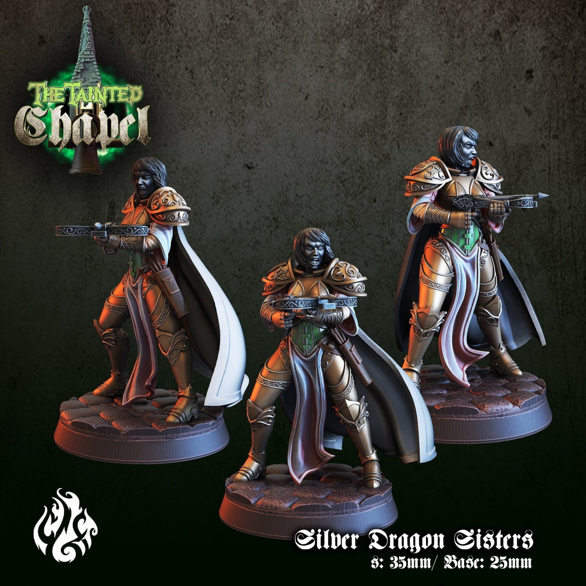 Mediocre StudiosThe Tainted ChapelTabletop Gaming Miniature