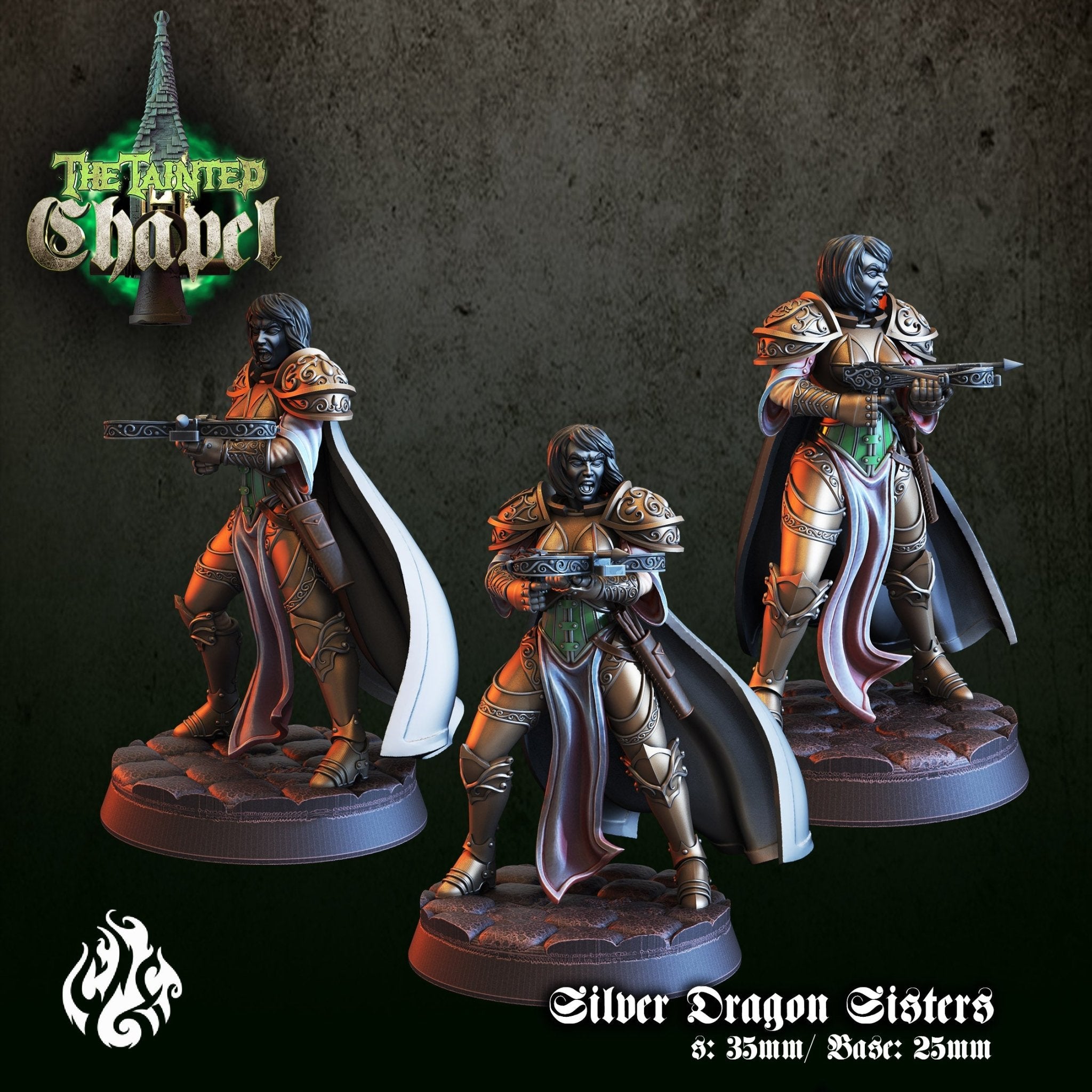 Mediocre StudiosThe Tainted ChapelTabletop Gaming Miniature