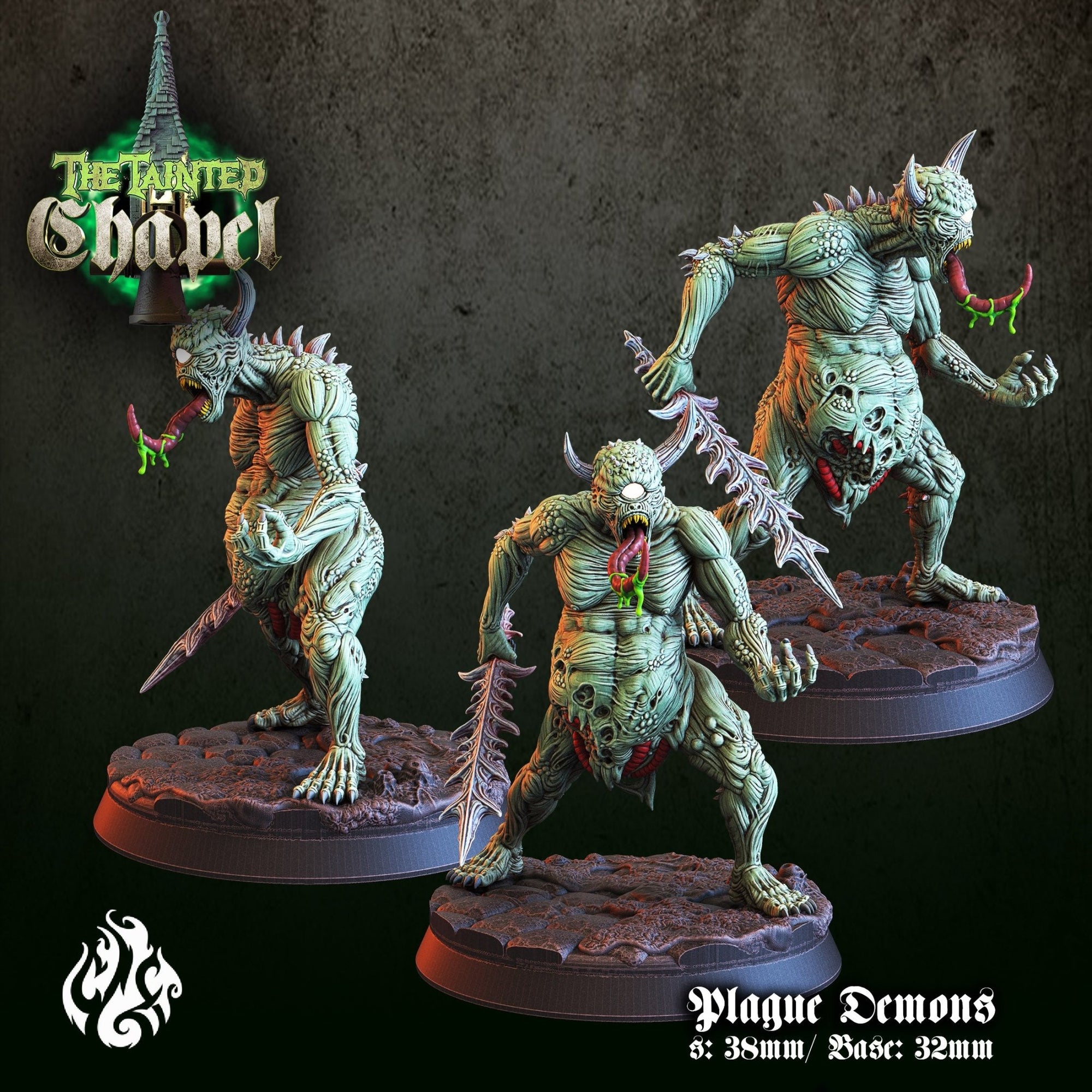 Mediocre StudiosThe Tainted ChapelTabletop Gaming Miniature